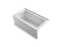 Underscore Bathtub, 60 in L x 32 in W, Left Drain