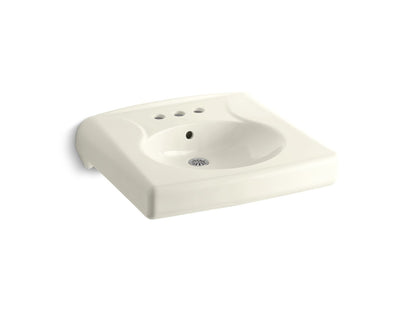 Brenham - 21-15/16" Bathroom Sink with Overflow - Oval Basin