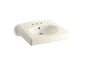 Brenham - 21-15/16" Bathroom Sink with Overflow - Oval Basin