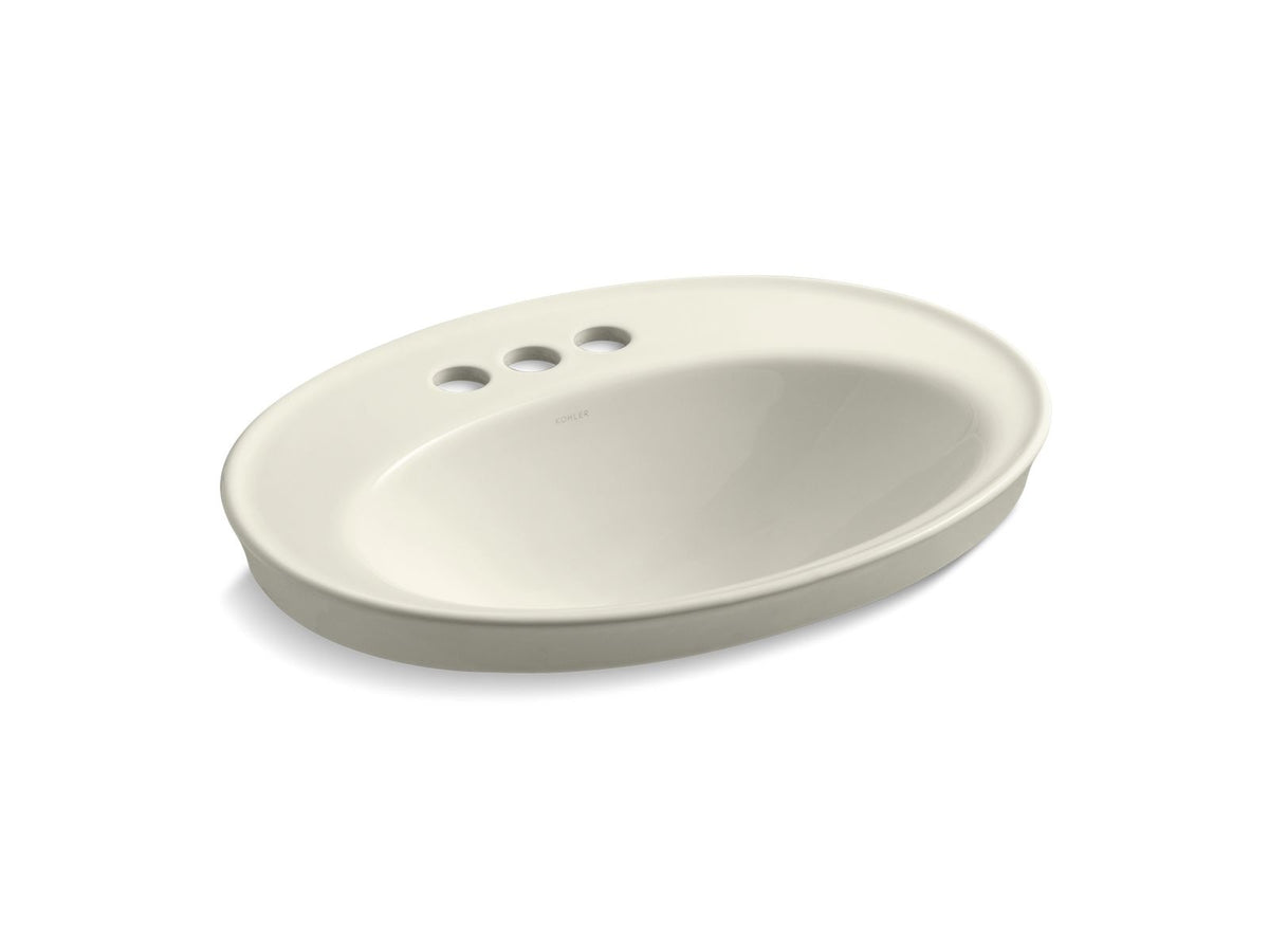 Serif - 22-1/8" Self-Rimming Bathroom Sink with - Ice