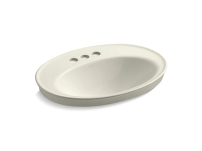 Serif - 22-1/8" Self-Rimming Bathroom Sink with - Ice