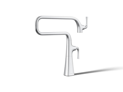 Graze - Pot Filler Faucet - Deck Mount - 3.2 GPM