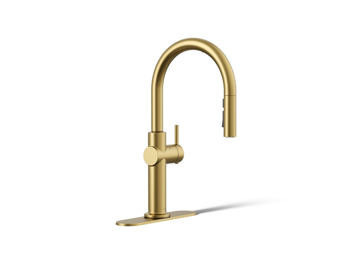Crue - Pull-Down Kitchen Faucet - 3/8" - Deck Mount