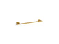 Towel Bar, Square, Matte Black