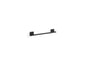 Square - 12" Towel Bar - Zinc