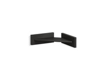 Square - Foot Ledge - Matte Black - Stainless Steel/Zinc