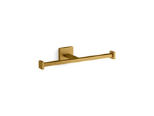 Square - Double Toilet Paper Holder - 10-9/16" - Wall Mount