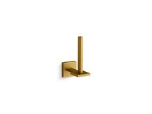 Square - Vertical Toilet Paper Holder - 2" - Wall Mount