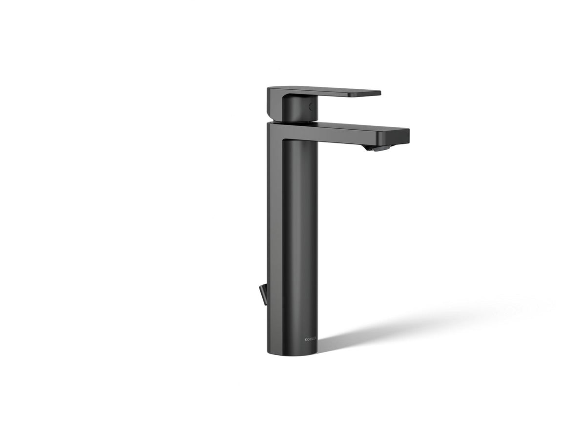 Parallel - Parallelв„ў Tall Bathroom - Matte Black - 1.2 GPM