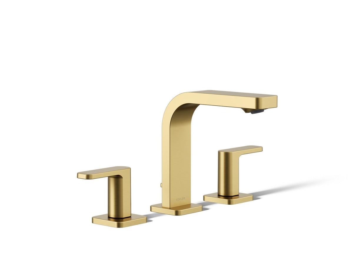 Parallel - Parallelв„ў Widespread Bathroom - 1.2 GPM - Brass