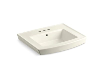 Archer - 24" Bathroom Sink Basin with Overflow - Wall Mount