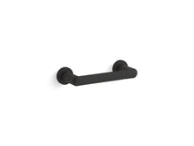 Kumin - Toilet Paper Holder - Matte Black - Zinc