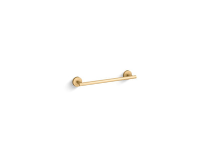 Elate - 12" Towel Bar - Zinc