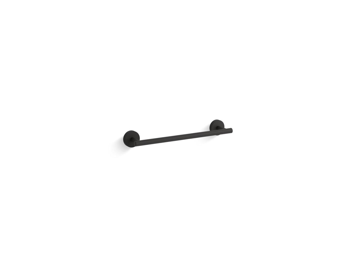 Elate - 12" Towel Bar - Zinc
