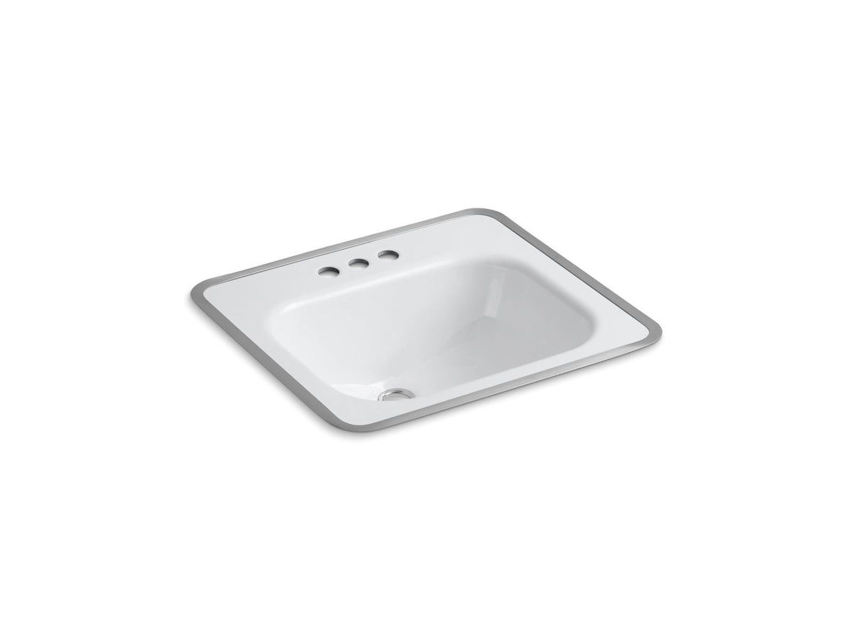 Tahoe - 20" Bathroom Sink with Overflow - Drop-in