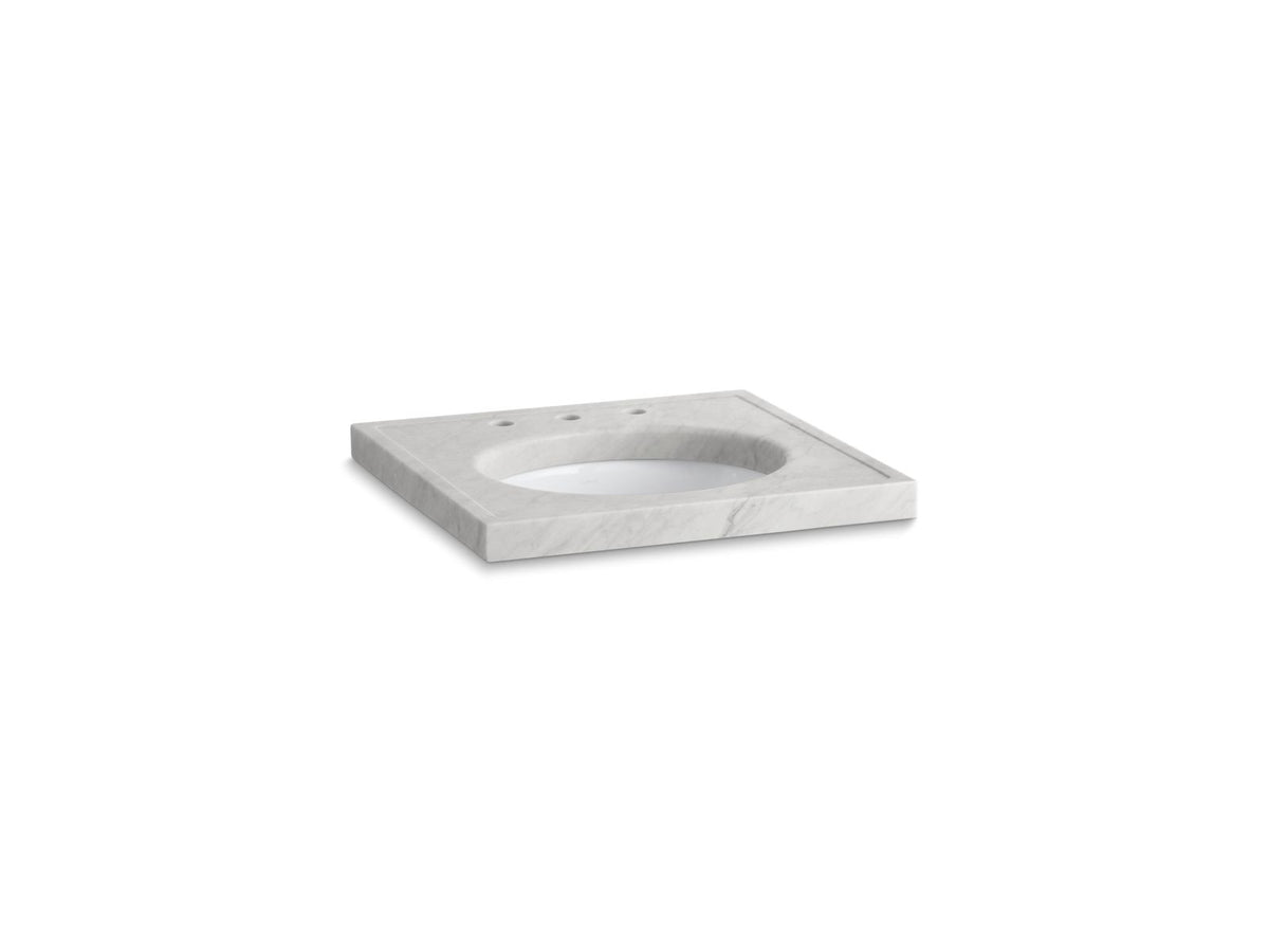 Kathryn - Console Tabletop - 24" L x 22" W - Marble