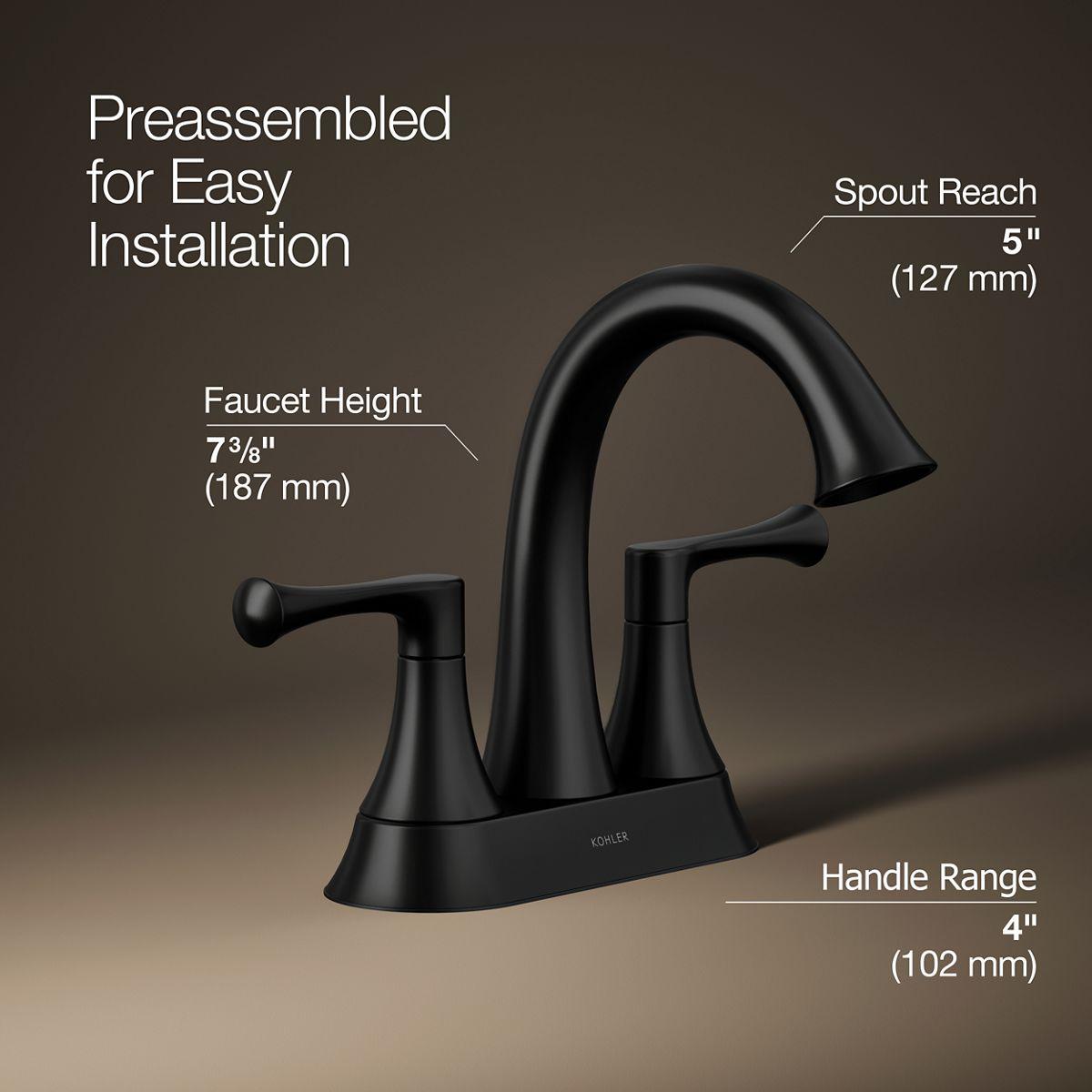 Buckley - Bathroom Sink Faucet - Centerset - 1 GPM