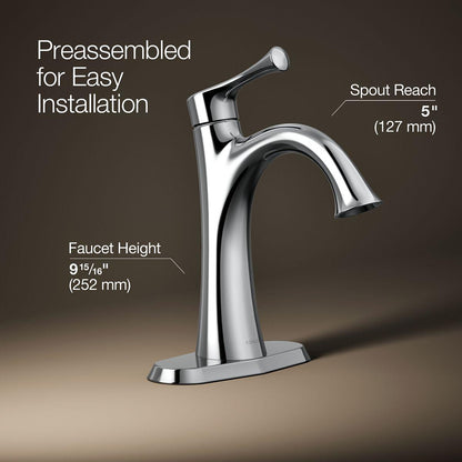 Buckley - Bathroom Sink Faucet - 5-1/4" - Single Hole