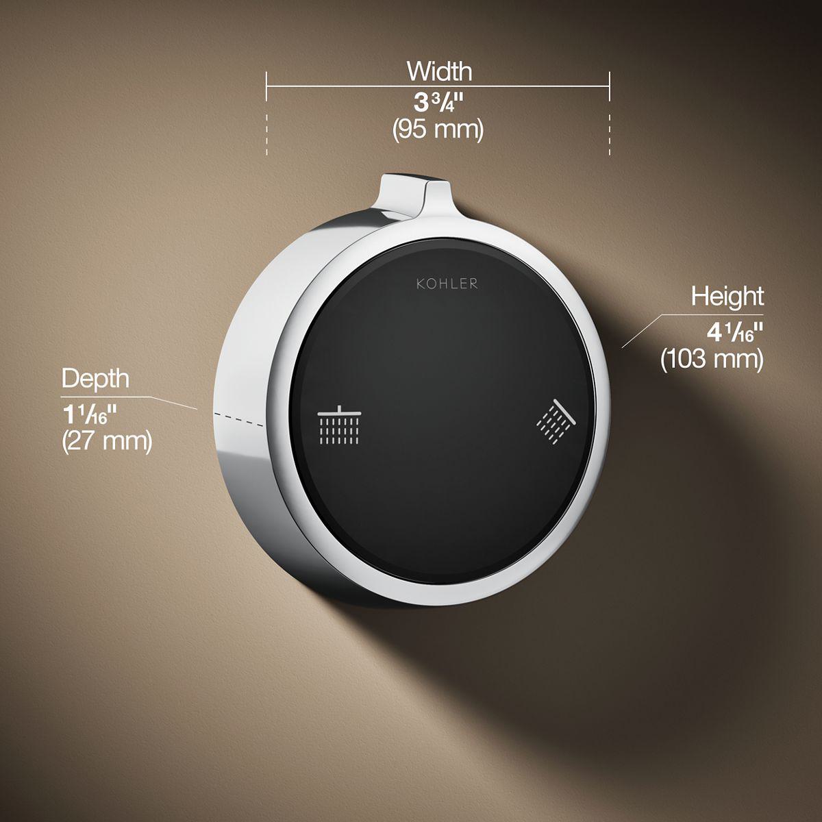 Anthem Duo - Two-Outlet Shower Digital Control - Wall Mount