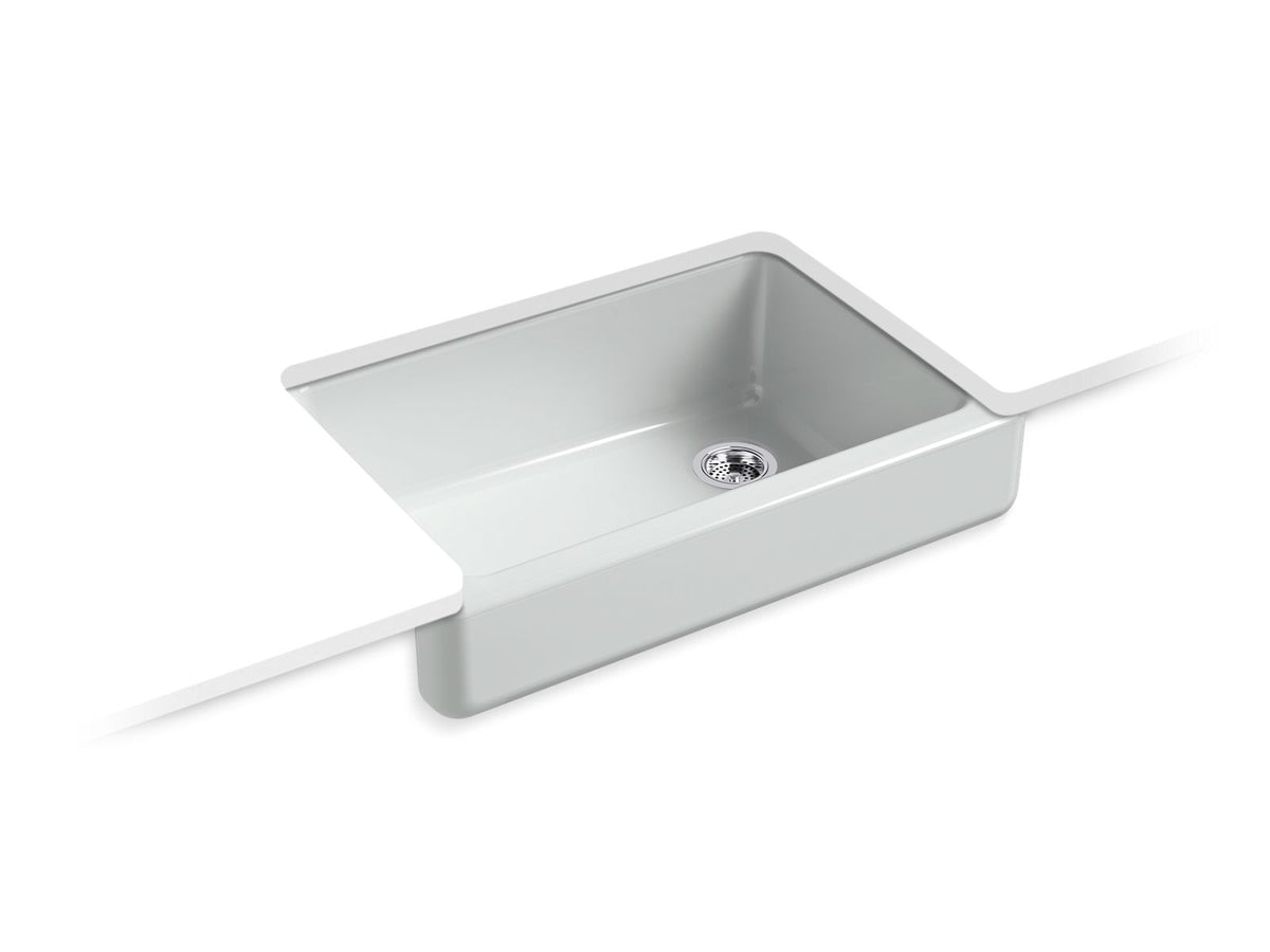 Whitehaven - 21-9/16" Kitchen Sink with Short Apron - Under