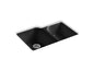 Executive Chef - 33" Kitchen Sink - Undermount - Double Bowl