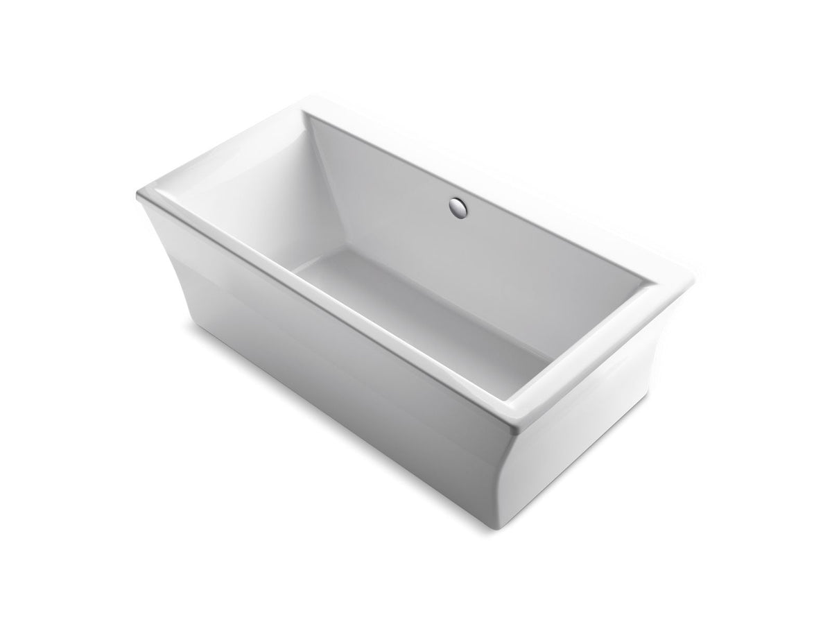 Stargaze - Bathtub with Fluted Shroud - White - Freestanding