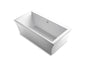 Stargaze - Bathtub with Fluted Shroud - White - Freestanding