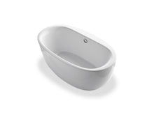 Sunstruck - Bathtub with Fluted Shroud - White - Acrylic