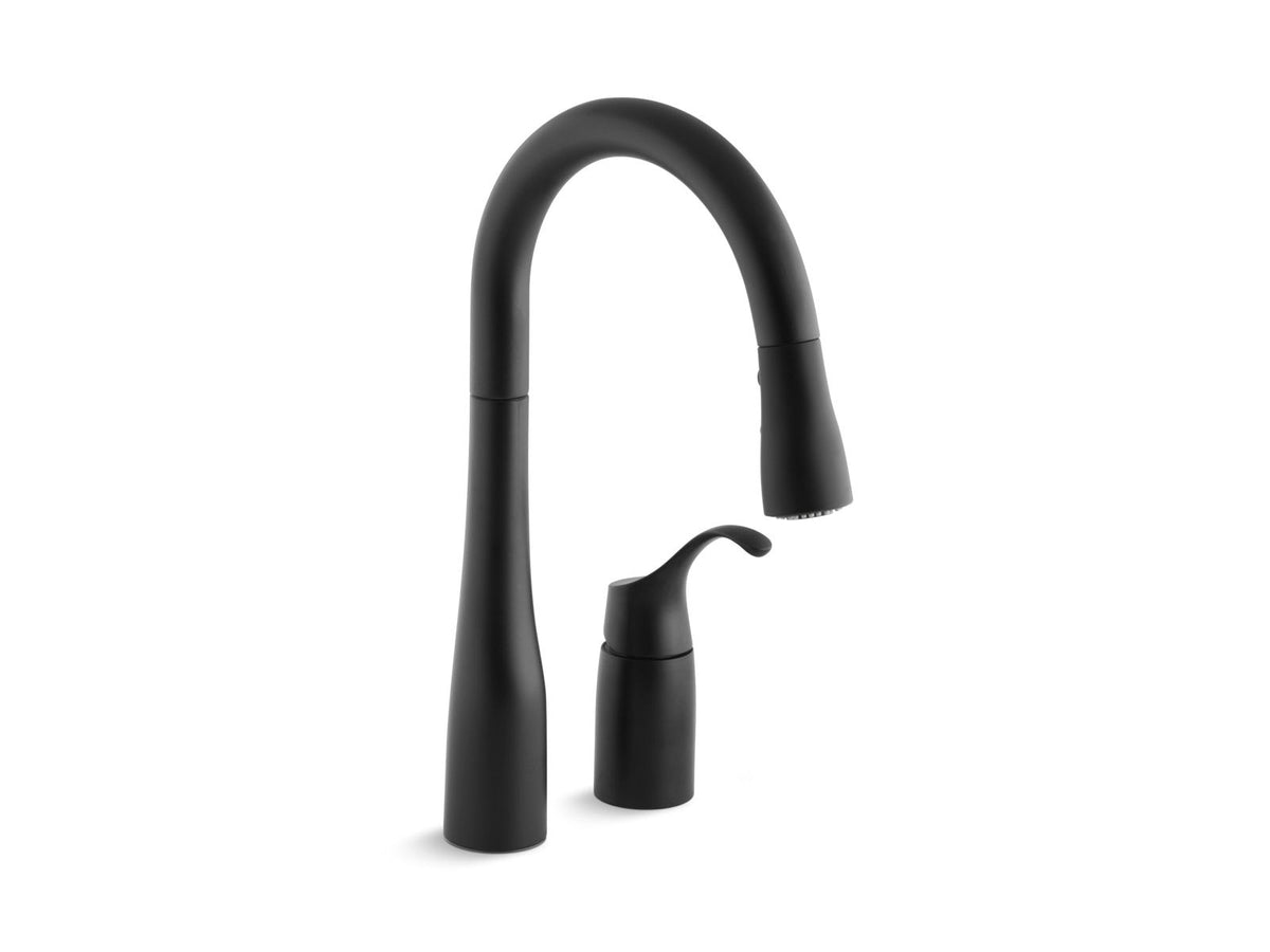 Simplice - Kitchen Sink Faucet - K-649-BL