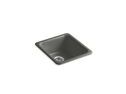 Iron/Tones - 17" Kitchen Sink - Top/Undermount - Single Bowl