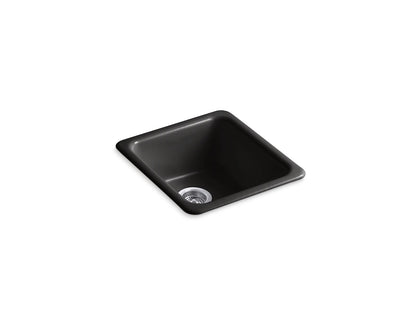 Iron/Tones - 17" Kitchen Sink - Top/Undermount - Single Bowl