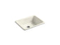 Iron/Tones - 24-1/4" Kitchen Sink - Top/Undermount - Thunder