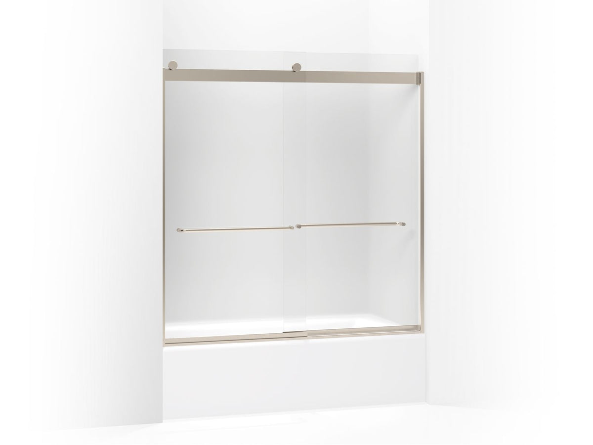 Sliding Bath Door With Towel Bar, Levity