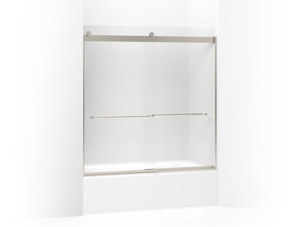 Sliding Bath Door With Towel Bar, Levity