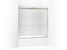 Sliding Bath Door With Towel Bar, Levity