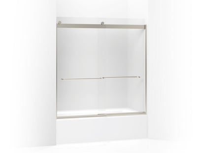 Sliding Bath Door With Towel Bar, Levity