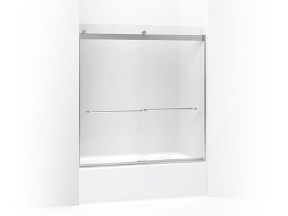 Sliding Bath Door With Towel Bar, Levity