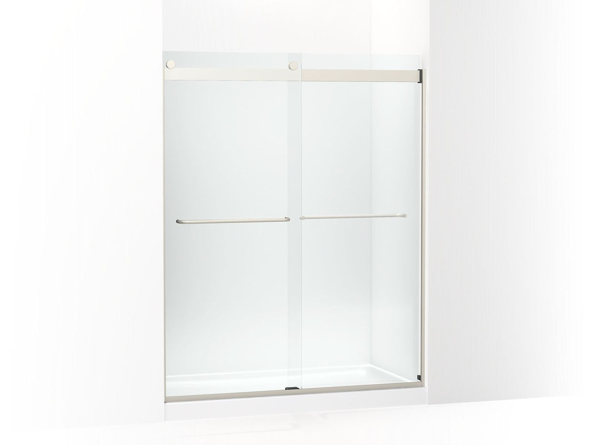 Levity - Sliding Shower Door with Towel - K-706015-L-ABV