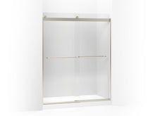 Levity - Sliding Shower Door with Towel - Matte Nickel