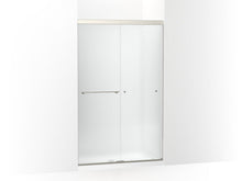 Revel Sliding Shower Door, Anodized Brushed Nickel