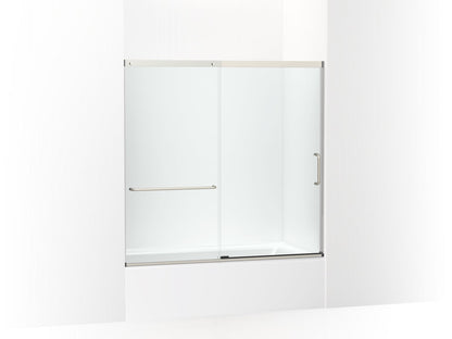 Elate - Sliding Bath Door - Anodized Matte Nickel
