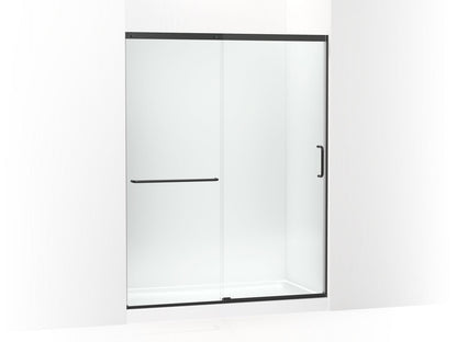 Elate Tall - Sliding Shower Door - Matte Black