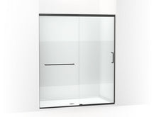 Elate Tall - Sliding Shower Door with Privacy Band