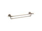 Towel Bar, Artifacts, Vibrant Brushed Nickel, Metal