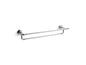 Towel Bar, Artifacts, Vibrant Brushed Nickel, Metal