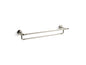 Towel Bar, Artifacts, Vibrant Brushed Nickel, Metal