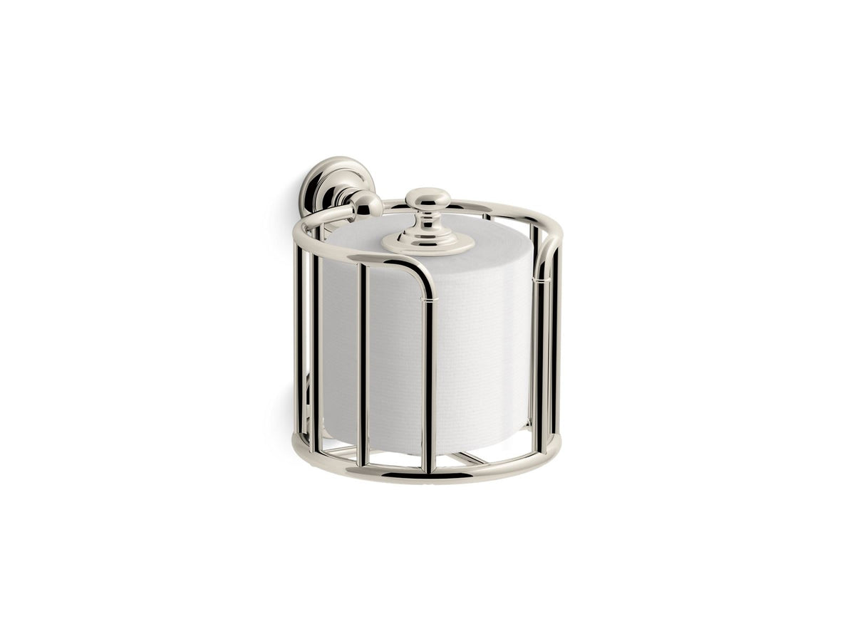 Artifacts - Toilet Tissue Carriage - Vibrant Polished Nickel
