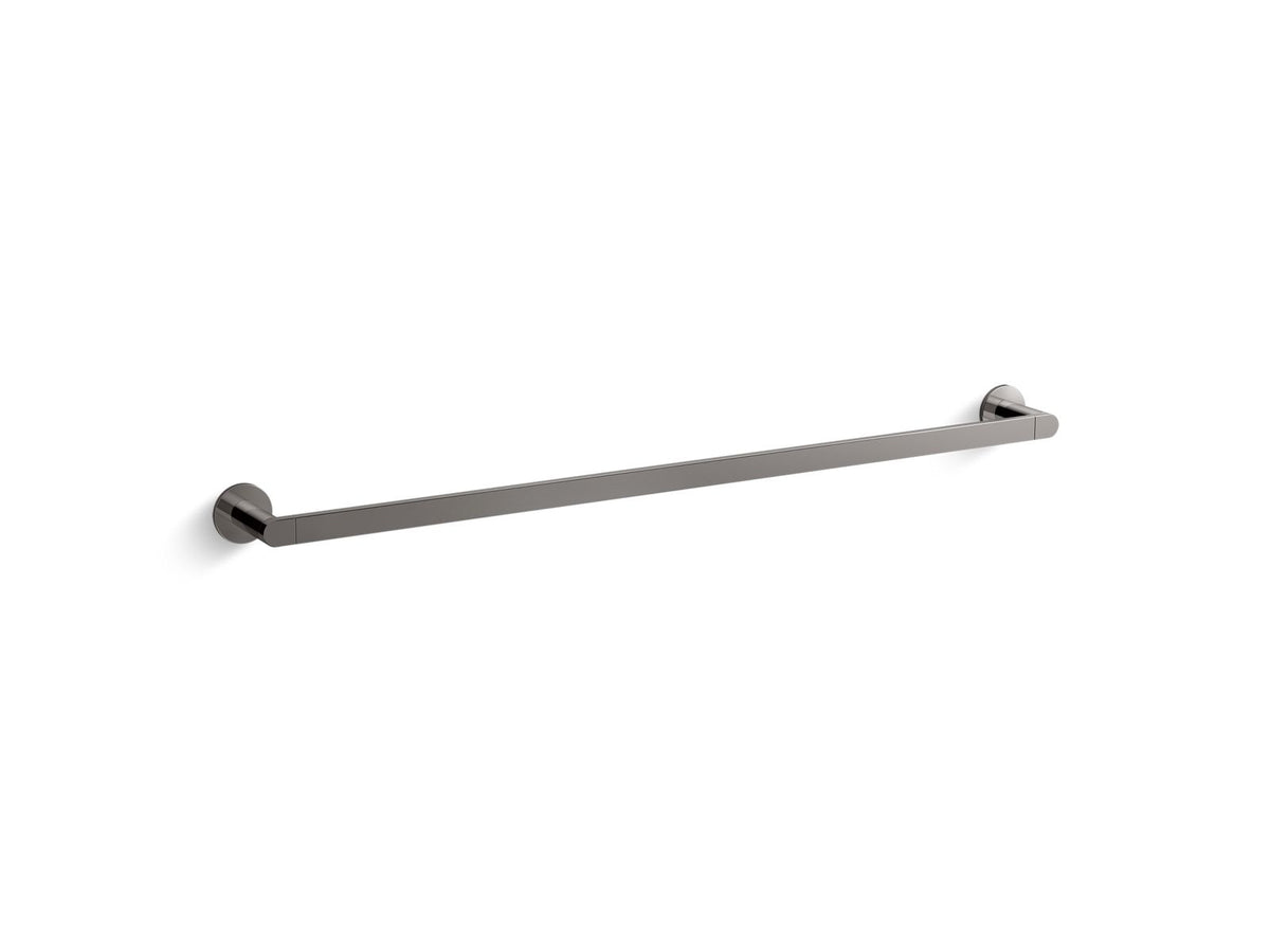 Composed - 30" Towel Bar - Vibrant Titanium