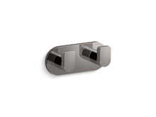 Composed - Robe Hook - 2 Hooks - Vibrant Titanium