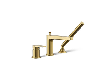 Taut - Bath Faucet - 7-7/16" L x 9-1/4" H - Deck Mount